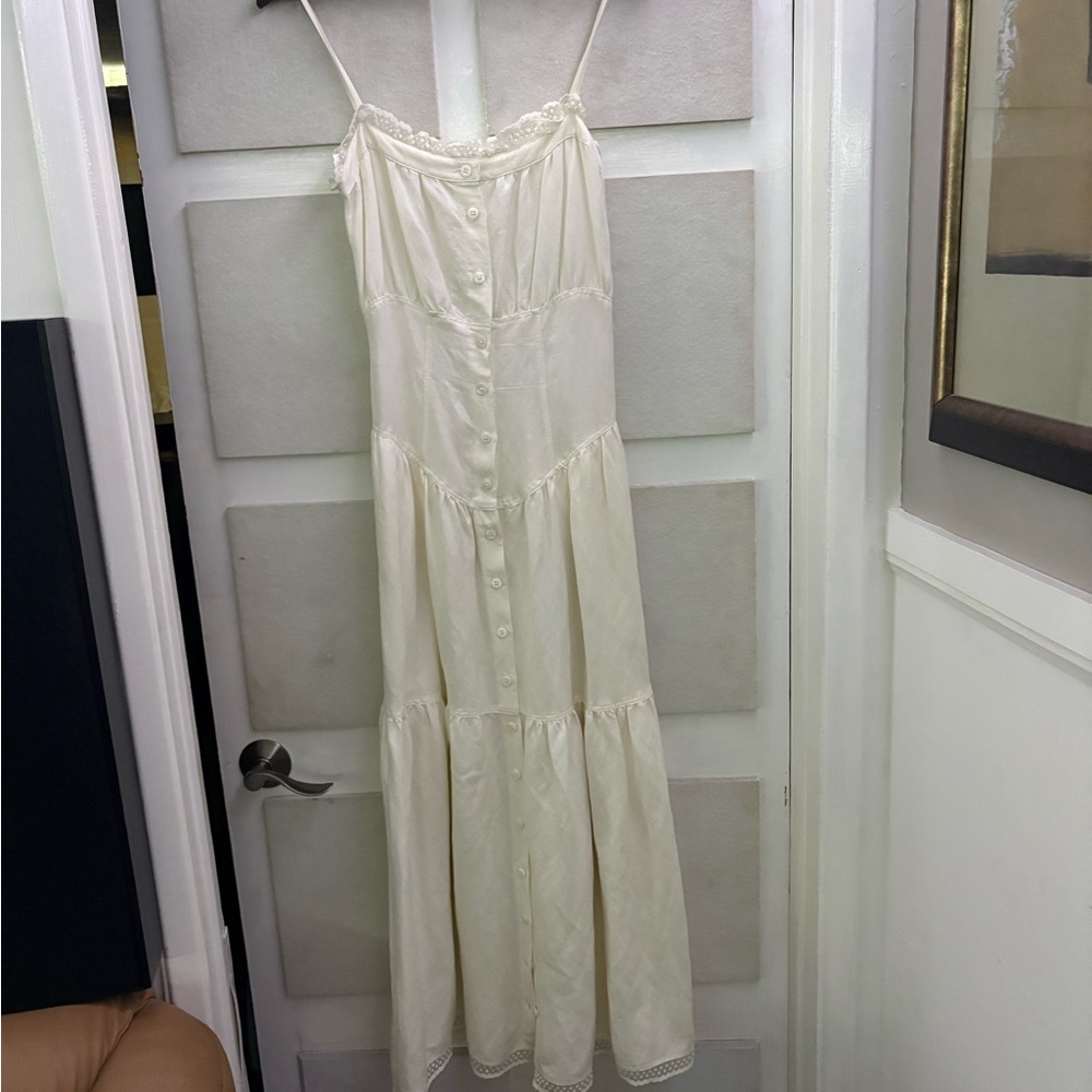 NWOT Christy Dawn Lola Dress in Ivory - Picture 9 of 13